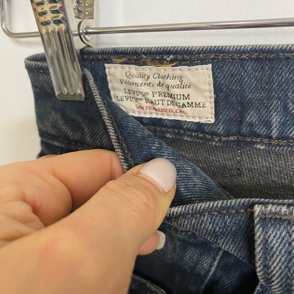 Levi's Premium | Wedge Women's Denim Blue Jeans W25 - Picture 4 of 9